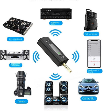 K35D Wireless Microphone for Vlogging – Plug & Play Mini Collar Mic for Live Game Video Shooting & Streaming | 3.5mm AUX Connection | Compatible with Mobile Phones & Cameras