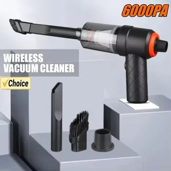 6000Pa Cordless Portable Handheld Vacuum Cleaner | High Power Vacuum Cleaner for Home, Office, and Car Cleaning