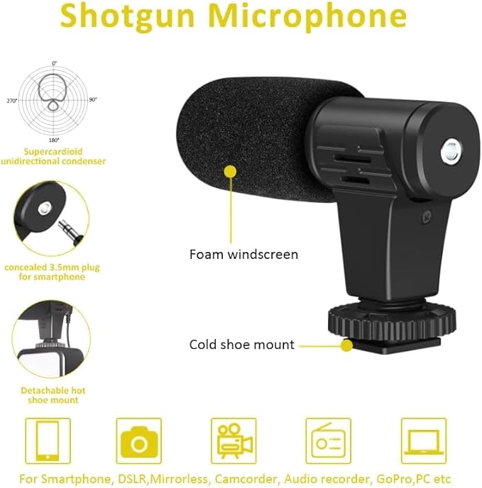 Live Set Fill Light Selfie Stick Tripod with Microphone – Foldable Selfie Stick for Mobile Phones