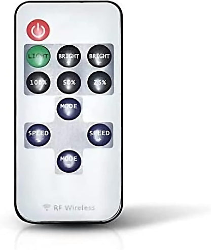 360° Light Multifunction Outdoor LED Fishing Rod Light | 5M Camping Lantern Lamp with IR Remote | 3 Modes | 800W