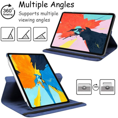 iPad Pro 12.9" Case (2015-2017) - 360° Rotating Wallet Folio with Auto Wake/Sleep & Shockproof Protection (Multi Colour)