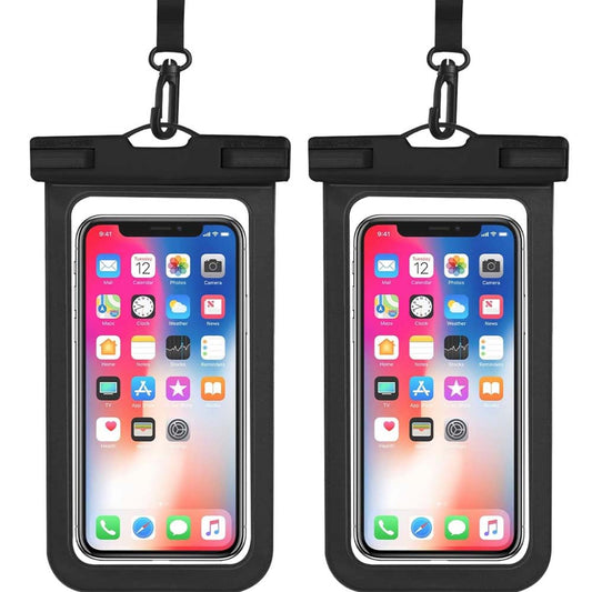 Waterproof Phone Pouch, IPX8 Waterproof Cell Phone Case for All Mobile Phones, Essential Dry Bag with Touchscreen-Friendly Design for Beach, Cruise, Swimming, and Outdoor Activities