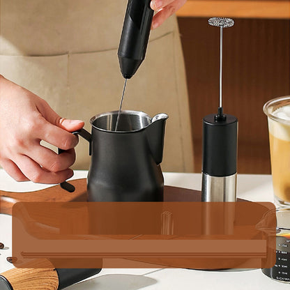 Household Portable Reusable Electric Milk Frother | Perfect for Lattes, Cappuccinos, and Hot Beverages