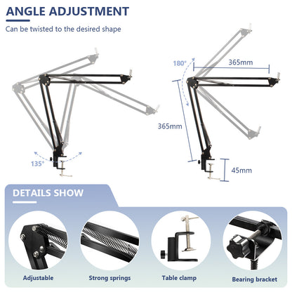 BM800 Condenser Microphone Kit - Professional Studio Recording & Live Stream Bundle with V8S Sound Card & Full Accessories