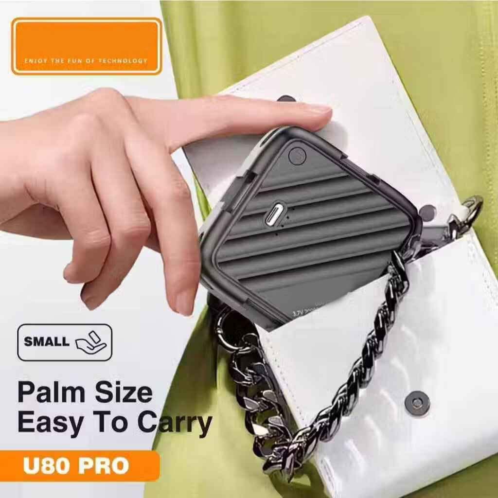 U80 Pro RGB LED Photography Light - 3000K-99000K Color Temp, Magnetic Mount, Rechargeable for Mobile & Camera Videos