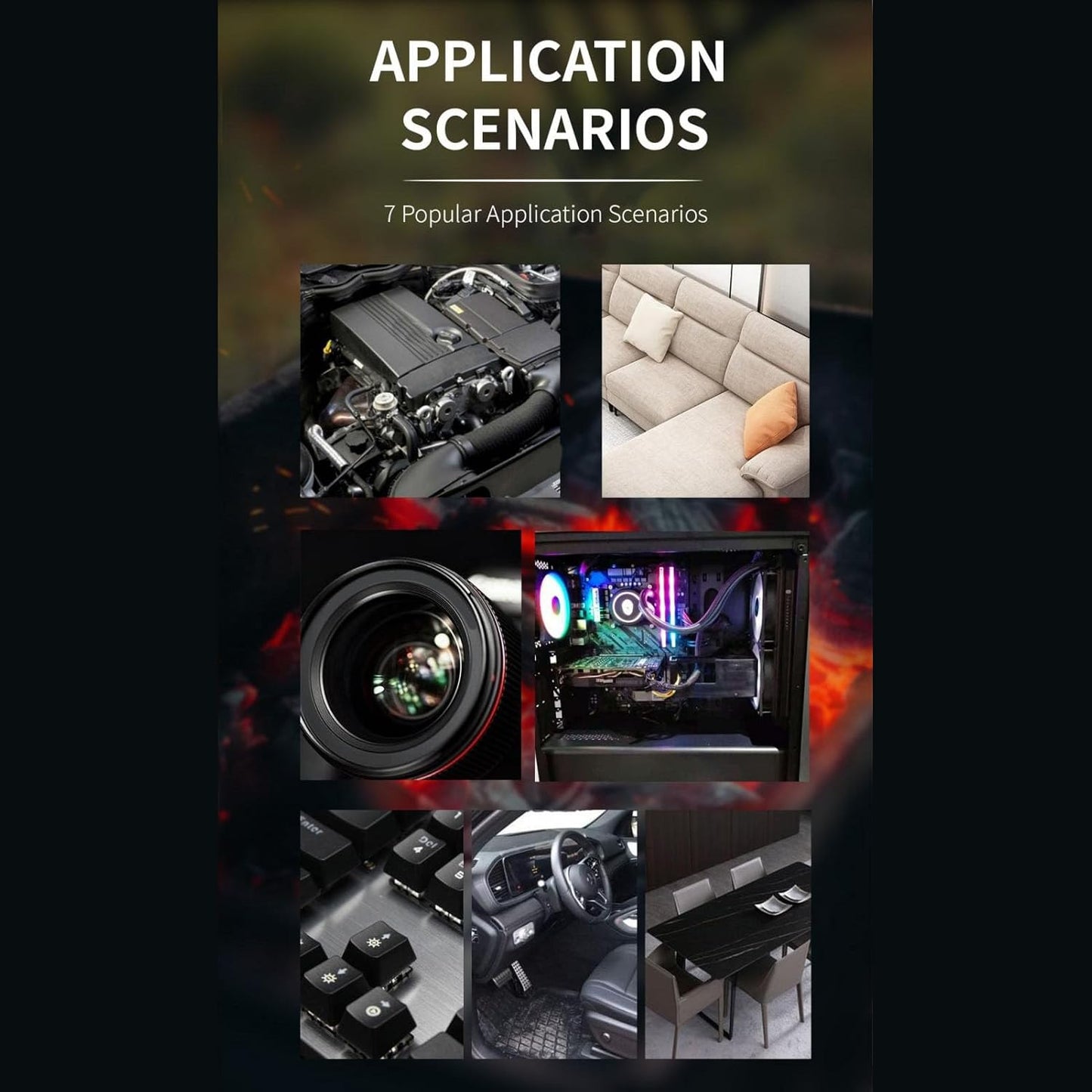 Powerful LED Electric Blower – Jet Dry Cleaner for Keyboards & Electronics