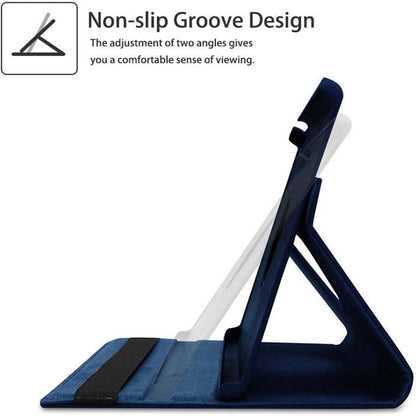 360° Swivel Leather Cover Compitable Honor Pad 8 12" Case with Auto Sleep/Wake, Anti-Fall Stand & Multi-Angle Viewing (Multi)