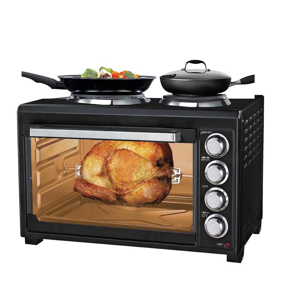 OE-1415 35L Electric Oven Toaster Grill - 6-in-1 Countertop Oven with Convection, Rotisserie & Pizza Function
