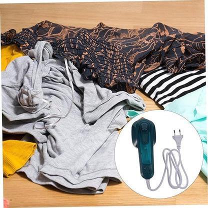 Portable Steamer for Clothes | Mini Electric Iron Steamer with Steamer Basket | Lightweight, Small Travel Clothing Steamer for Home Use