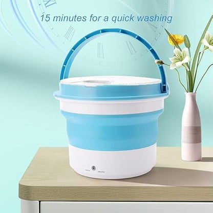 Portable Folding Washing Machine – The Ultimate Travel and Space-Saving Laundry Solution