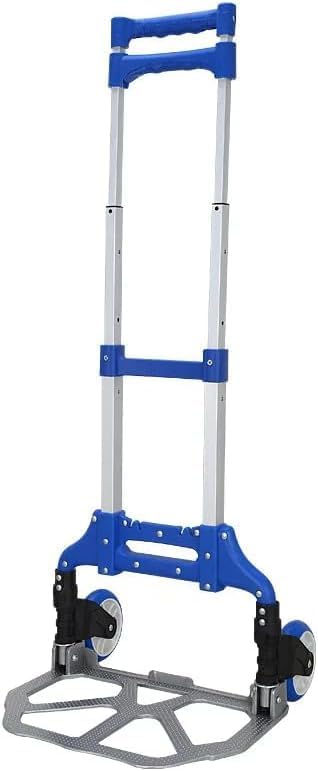 Aluminum Alloy Luggage Cart – Durable and Portable Solution for Shopping and Outdoor Activities