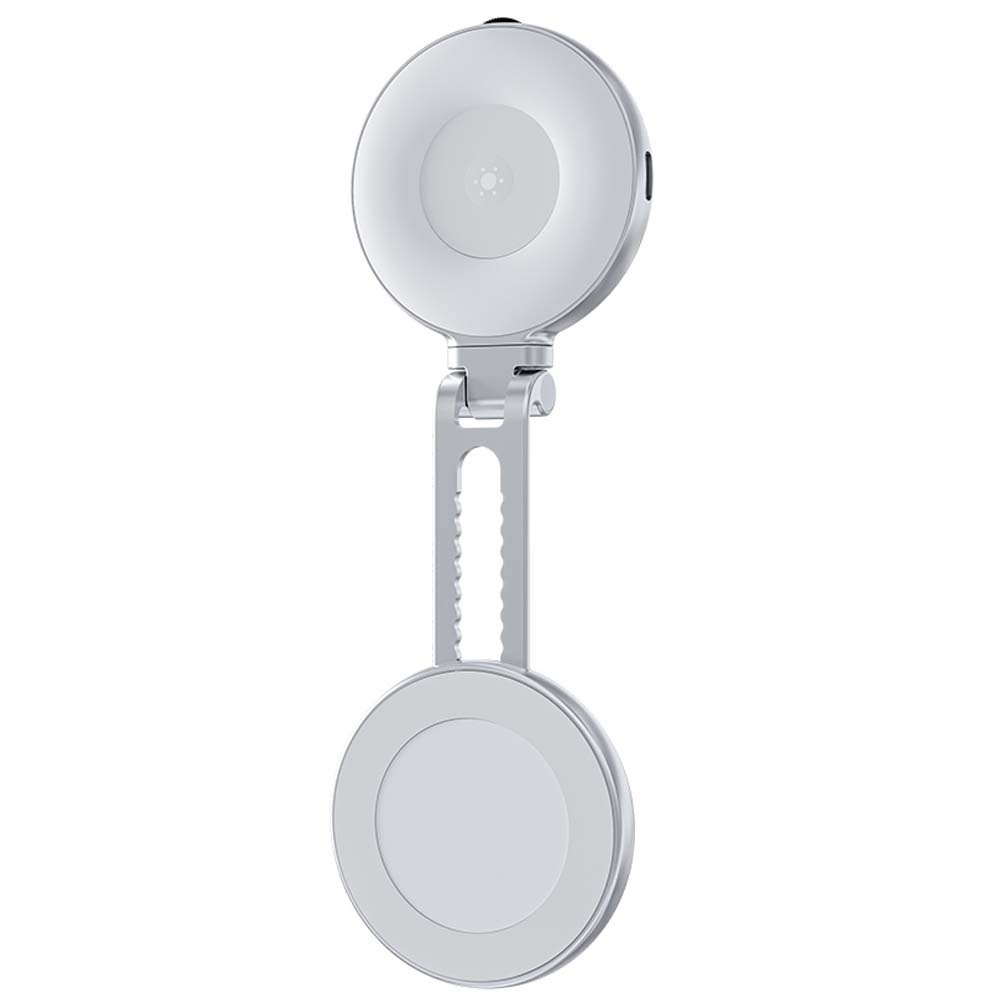 C03 Magnetic Selfie Light CRI97 LED ring light with 360° rotation & mirror. For selfies, videos, TikTok & Zoom calls.
