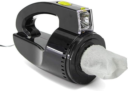 Auto 12V 60W Mini Portable Car Vacuum Cleaner – Versatile Wet/Dry Handheld Vacuum for Vehicles