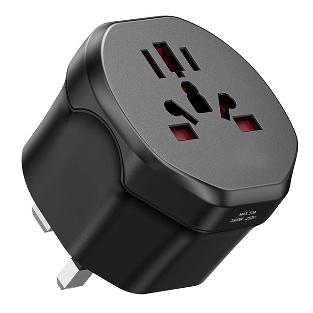 SC26 UK Universal Plug. Powerful and reliable 2500W capacity for high-demand electrical devices. Durable household plug.