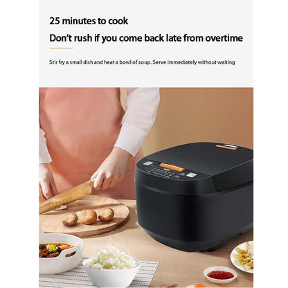 Multifunctional Rice Cooker | Pressure Cooker | Electric Pot 5L 1.8L | Slow Cooker | Steamer | Mini Smart Hot Pot | Portable Kitchen Appliances