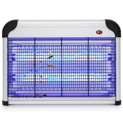 Electric Bug Zapper - 20W UV Mosquito Killer, 2800V Grid, Plug-in Hanging Indoor Insect Trap for Mosquitoes, Flies, Moths