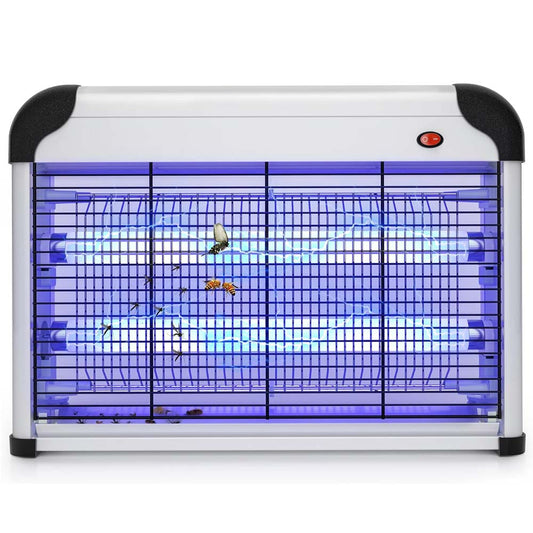 Electric Bug Zapper - 20W UV Mosquito Killer, 2800V Grid, Plug-in Hanging Indoor Insect Trap for Mosquitoes, Flies, Moths