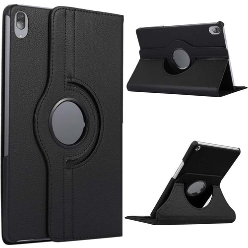 360° Swivel Leather Cover Compitable Honor Pad 8 12" Case with Auto Sleep/Wake, Anti-Fall Stand & Multi-Angle Viewing (Multi)