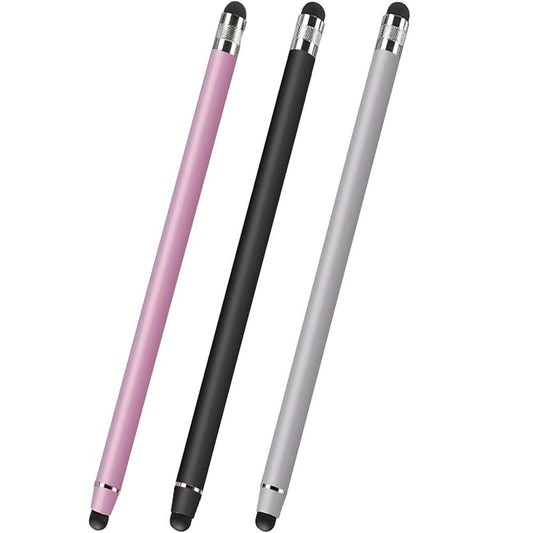 YS-1307 Stylus Pen - 2-in-1 Sensitivity & Capacitive Stylus for iPad, iPhone, Samsung & All Touch Screens (Multi-Colour)
