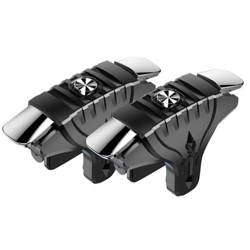 ET-F07 PUBG Mobile Game Triggers - Dual Shooting Buttons for Call of Duty & Mobile Games, Universal Clip-On for iOS/Android