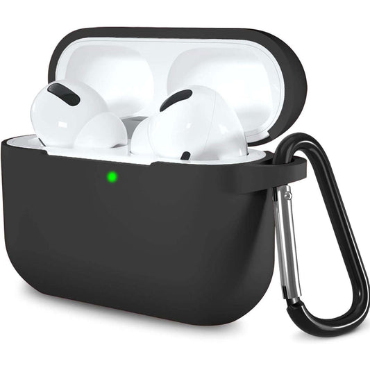 Silicone Case for AirPods Pro 3 (2025). Protective skin with keychain neck, shockproof & wireless charging supported. Multi-color.