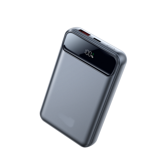 P50 20000mAh Power Bank – 15W Wireless Charging, Magnetic PD Two-Way Fast Charging with Digital Screen Display