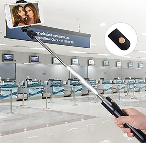 Mini Portable Gimbal Bluetooth Wireless Selfie Stick with Tripod Stabilizer for Phone