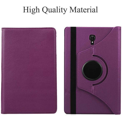 360° Rotating PU Leather Cover Compitable for Galaxy Tab A 8.0" 2017 Case - w/Auto Wake/Sleep for SM-T380/T385 (Multi)