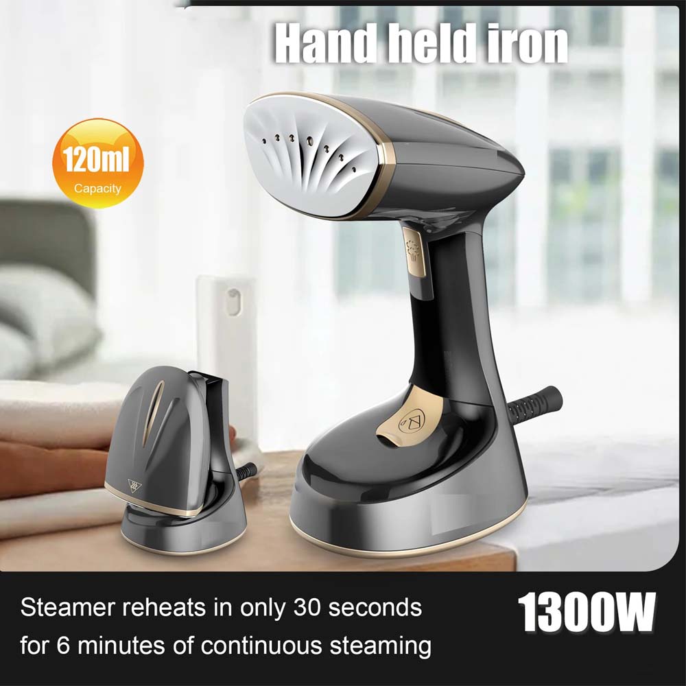 Handheld Steam Iron | 1470W Strong Power | 2 Gear Settings & 120ml Water Tank | Household Electric Steam Ironing Machine