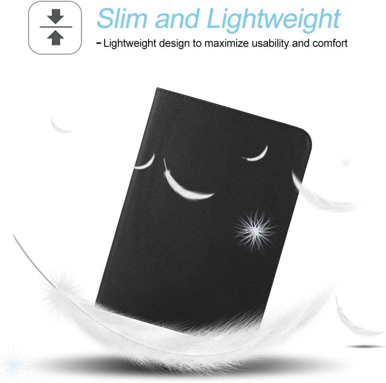 iPad 10th Gen 10.9" Leather Case - 360° Rotating Smart Cover with Auto Sleep/Wake & Multi-Angle Stand (Multi Colour)